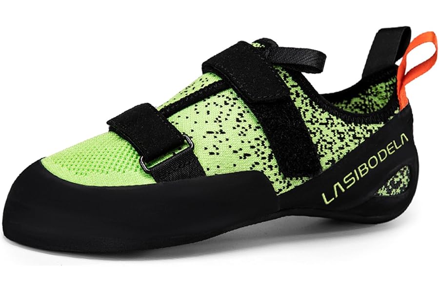 PENXZT Mens Rock Climbing Shoes Indoor Outdoor Bouldering Sneakers Lightweight Breathable Non-Slip for Beginners Gym