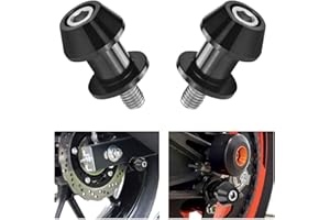 HAOMEEDUO 2 Nottolini Cavalletto Moto m8 Nottolini Forcellone Motociclo Universale 8MM Nottolini M8 Supporto di Forcellone Posteriore delle Moto