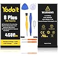 Yodoit for iPhone 8 Plus Battery Replacement 4500mAh Battery High Capacity 0 Cycle Replacement for Model A1864, A1897, A1898 with Repair Tool Kit & Adhesive