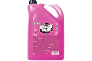 MUC-OFF Muc Off Nano-Tech Motorcycle Cleaner Motorrad Reiniger, 5 l - Hochwirksames, Biologisch Abbaubares Motorrad Reinigungsmittel Spray - Sicher auf Allen Oberflächen und für Alle Motorradtypen Geeignet