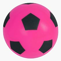 EMKay Soft Foam Football Set Of 3 - 17.5cm Sponge Soccer Balls For Indoor/Outdoor Kids & Adults