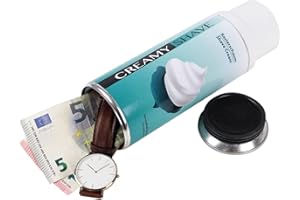 PLASTIC FANTASTIC Dosensafe - Cassaforte a forma di flacone di schiuma da barba, a scelta