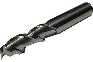 CNC QUALITÄT Frez trzpieniowy VHM Ø 1 do 12 mm – frez z twardego metalu do obróbki aluminium – frez do rowków z 2 ostrzami – 8 mm