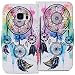 Produktbild Samsung S7 Hülle, SpiritSun PU Leder Wallet Schutzhülle für Samsung Galaxy S7 Bookstyle Design Ledertasche Case Tasche mit Standfunktion und Kredit Kartenfächer - Traumfänger