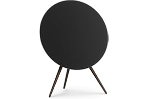 Bang & Olufsen Beosound A9 (5th Gen) - Iconic WiFi and Bluetooth Speaker for Home with Room-filling Sound, Powerful Floorstanding Luxury Speaker and Oak Legs - Black Anthracite