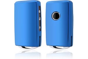 SKTU Copri Chiave, Portachiavi per M azda 3 CX-30 CX-5 CX-8 2019-2023 Copri Telecomando in TPU, Blu