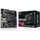 Asus ROG Strix B450-I Gaming Mainboard Sockel AM4 (Mini-ITX, AMD B450, DDR4 Speicher, USB 3.1, duales M.2, Aura Sync)