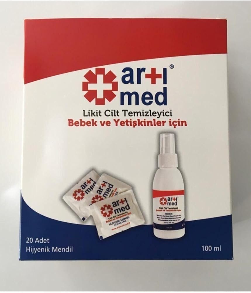 Artımed Likit Cilt Temizleyici, Göbek Bakım Seti