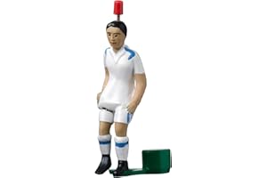 TIPP-KICK Top-Kicker Madrid I Jugadores Originales para jóvenes y Mayores I Diviértase Jugando con Esta Figura de fútbol en Todos Nuestros futbolines I Accesorios I Camiseta Blanca