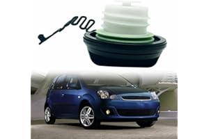HONEYHOUSE Tapón para depósito de combustible de coche para F-ord Fiesta MK5 2001-2008