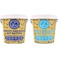 Smooth Macadamia 1kg and Crunchy Macadamia 1kg nut butter bundle - Made with Macadamia Nuts - No Added Oils, Salts & Sugars - Coeliac, Keto, Paleo & Vegan Friendly - Made in the UK