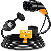 Adaptateur Type2 Vers Schuko 4m - 16A 3.5KW Pour Moto Électrique | Chargeur Prise Européenne E-Bike