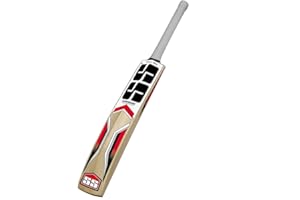 SS Sunridges Magnum Cricket Bat For Mens and Boys (Beige, Size -5) | Material: Kashmir Willow | Lightweight | Free Cover | Ready to play | For Intermediate Player | Ideal For Leather Ball