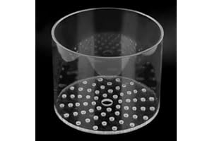 PSSOPP Copertura di Protezione per l'allevamento di Coralli Copertura per Acquario in Acrilico Trasparente Acquario Copertura di Alimentazione per Coralli Gamberetti