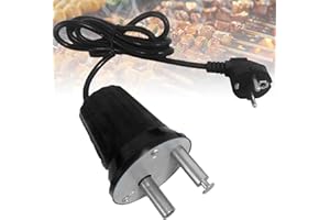 GBKDQQ Grillmotor für Grillspieß, Grillmotor Elektromotor Grill Barbecue Rotator Motor 220-240V, Grillspiess Motor, Drehmotor, Grillrotator für Huhn, Rotisserie, Spießbraten, Pute