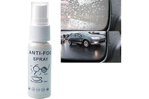 HIVETZ 20ml Anti Fog Spray for Glasses,Anti Fog Spray for Goggles,Anti Mist Fog Spray,Goggle Anti Fog Spray,Portable Anti Mist Spray,Car Demister Spray,Glasses Defogger Spray,Effective,Anti Fog Car