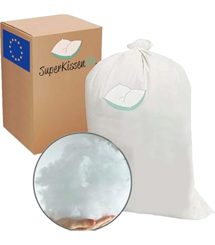 Ovatta Imbottitura Poliestere Tata Home - 2 Kg Bianca, Per Cuscini E Peluches - Foto 4