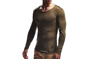 Leif Nelson LN6322 Pull à col Rond pour Homme - Noir - Manches Longues - Pull Fin - Pull à Manches Longues - Pull à Capuche - pour garçon