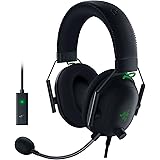 Razer BlackShark V2 Gaming Headset: THX 7.1 Spatial Surround Sound - 50mm Drivers - Detachable Mic - PC, PS4, PS5, Switch, Xb