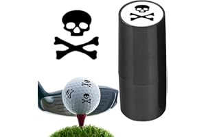 Wenmin Timbro Pallina da Golf Piccolo - Stencil per pennarelli per stampini da Golf | per Una Lunga Durata, Asciugatura Rapida, Olio Automatico, fotosensibilità, identificazione Rapida, Accessori