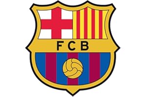 LICENSED DECOR Licensed Décor Sticker mural en vinyle FC Barcelone – Club Crest – Medium 70 x 40 cm, mixte