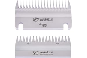 VOSS.farming Schermesser für profiCUT Rinderschermaschinen (17/18 Zähne) für die perfekte Schur