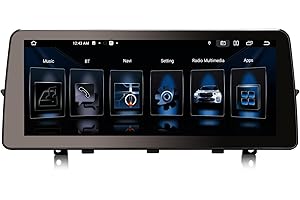 GONFEN 12,3" IPS Pantalla táctil 8-Núcleos Android 13 Dab+ Radio de Coche para BMW X1 E84 (2009-2015) CIC Navegación 8GB+128GB Soporte CarPlay Android Auto Bluetooth 5.0 USB GPS WiFi IDRIVE OEM Radio