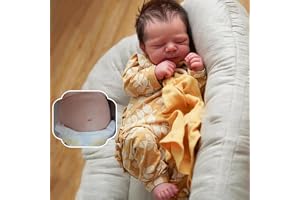 RXDOLL Real Life Like Reborn babydockor silikon helkroppsflickor 45,72 cm vattentät anatomiskt korrekt realistisk baby siliko