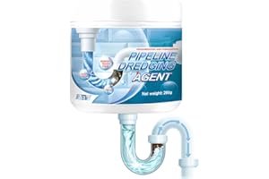 ‎MATAME Abflussreiniger Extra Stark, Rohrreiniger Multifunktionales, Leistungsstarkes Abflussreinigerpulver Gegen Verstopfungen, Drain Cleaner Für Küche, Bad, Toilette & Balkon Alle Rohre (1PCS, 260g)