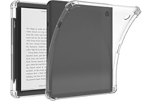 DETUEUA Clear Cover per Kobo Sage, Custodia Morbido Antiurto con TPU, Bumper Antiurto Protettiva Sottile Case - Trasparente