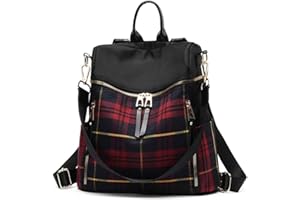 zhongningyifeng Women Backpack Purse Waterproof Nylon Rucksack Lightweight Fashion Casual Travel Ladies Shoulder Bag Daypack