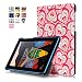 Produktbild lenovo Tab3 7 Essential(TB3-710F/I) hülle,Ultra Slim Lightweight Schlank Superleicht Ständer PU Leder Smart Shell hülle mit Standfunktion für lenovo Tab3 7 Essential(TB3-710F/I) Let Andriod Tablet PC,der traum der herzen