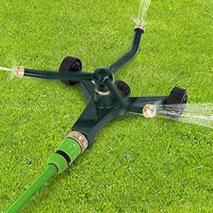 Rasensprenger Große Flächen | Garten Sprinkler System mit 3 Düsen
