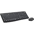 Clavier Souris Sans Fil Logitech MK295 - Silence à 90% - Confort AZERTY Français