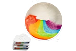 SIMBA Zimpli Kids - 3 Bombas de Baño Grandes con Efecto Efervescente de Arcoiris y Nube, Bombas de Baño Infantiles con Efecto Especial, Regalo Ideal para Cumpleaños de Niños, Vegano y No Testado en Animales
