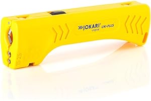 Jokari 30400 Outil à dégainer et dénuder Polyvalent, Jaune