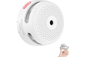 X-Sense Standalone Rauchmelder 10 Jahre Batterie, Nicht mit Basisstation kompatibel, Mini Feuermelder, Brandmelder, Rauchwarnmelder mit Stummschaltungstaste, XS01, 1er Set