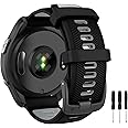 OVERSTEP Compatible with Garmin Forerunner 965, 955, 945, 935 Replacement Band, 22mm Wide Interchangable Bands for Fenix 7, Fenix 6 GPS, Fenix 5 Plus Smart Watch