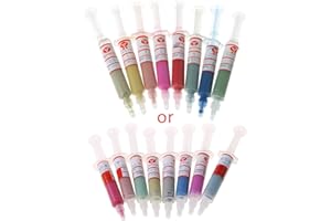 SHOTAY Pastas de Pulido de Diamante, 8 Piezas de pastas de Pulido de Diamante, jeringas compuestas, Juego de Herramientas de 0,5 a 10 micrones