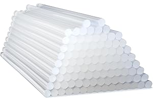 Tacwise 1562 Barras de Pegamento Termofusible Extra Largas, 7 mm x 150 mm, Paquete de 100, Transparentes