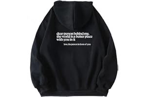 behound Dear Person Behind Me Hoodie, Personalized Sweatshirt, You Are Enough Sweatshirt Mental Health