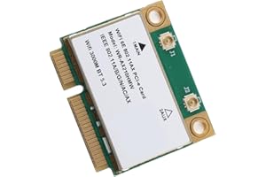 Annadue AX210 5374M WiFi 6E 5G Gigabit a Tre Frequenze Scheda di Rete Wireless Integrata Mini PCIE 5.2 Bluetooth per Laptop