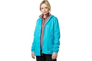 Peter Storm Women's Packable Waterproof Jacket with an Adjustable Hood, Women's Rain Coat, Women's Cagoule, Women's Pac A Mac, Festivals, Walking, Trekking and Hiking Clothing
