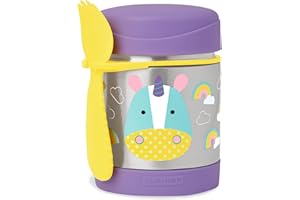SKIP HOP SkipHop Zoo Insulated Food Jar, Eureka Unicorn