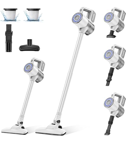 Aspirapolvere Portatile KEROMEE 2 In 1 - 18KPa Potenza, Filtro HEPA, Leggero Per Peli Animali - Foto 3