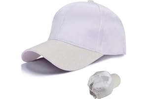 LIVACASA Baseball Damen Pferdeschwanz Baseball Cap Atmungsaktiv Cappi Sonnenhut Sonnenschutz Kappe Schirmmütze Einheitsgröße Cappy Baseballkappe