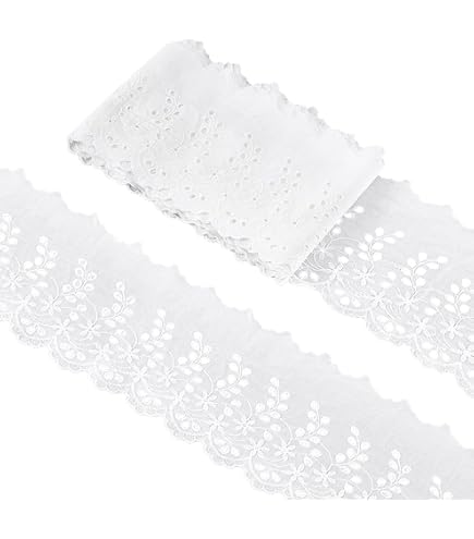 Nastro in pizzo elastico per cucito, fai da te, decorazione per vestiti, biancheria intima, abito da matrimonio, decorazione da tavolo, 15 cm x 3 m, colore: nero
