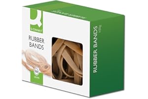 Q-Connect Rubber Band - Gomas elásticas,100 g