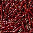 Avlokan Guntur Red Chilli Whole with Stem - 100% Natural, Hot & Spicy Dried Red Chilli | Guntur Sabut Lal Mirch Guntur Withstem Red Chilli, 100 grams