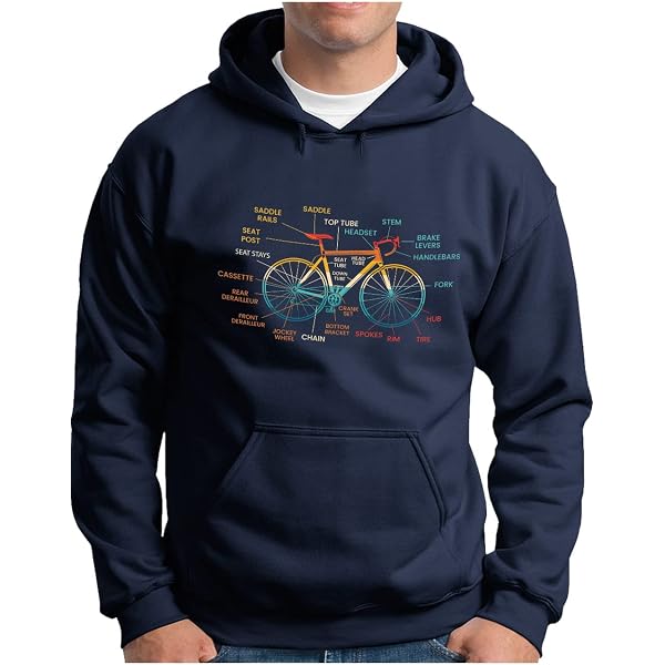 Retro Rennrad Fahrrad Radsport Fahrradfahrer Pullover Hoodie Fashion